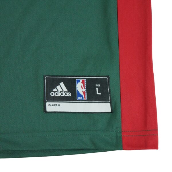 Maillot sans manches homme vert Adidas Equipe Milwaukee Bucks QWE3820