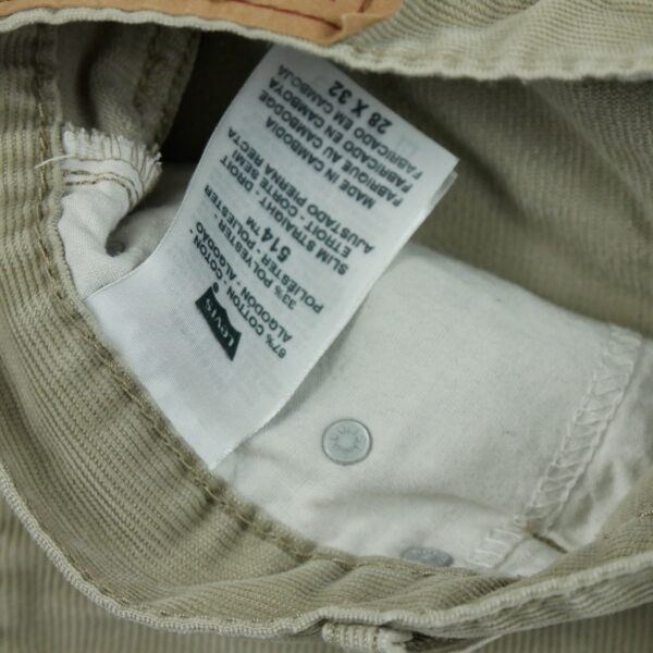 Pantalon classiques homme beige Levi Strauss