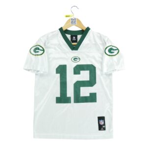 Maillot manches courtes enfant blanc NFL Team Apparel Equipe Green Bay Packers