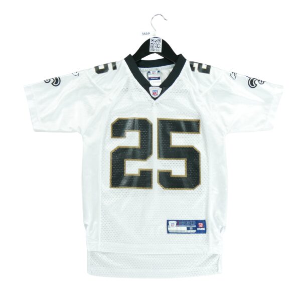 Maillot manches courtes enfant blanc Reebok Equipe New Orleans Saints