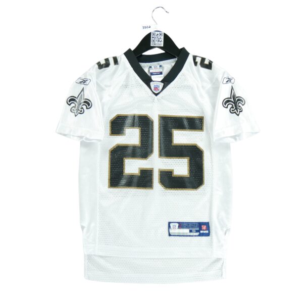 Maillot manches courtes enfant blanc Reebok Equipe New Orleans Saints