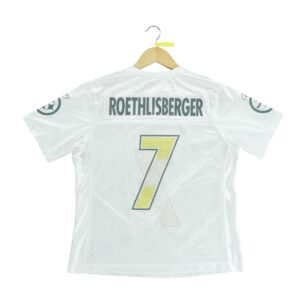 Maillot manches courtes femme blanc Reebok Equipe Pittsburgh Steelers