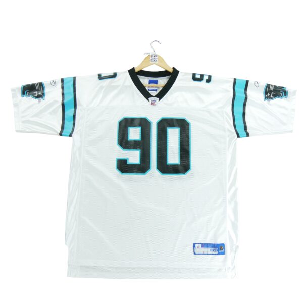 Maillot manches courtes homme blanc Reebok Equipe Carolina Panthers