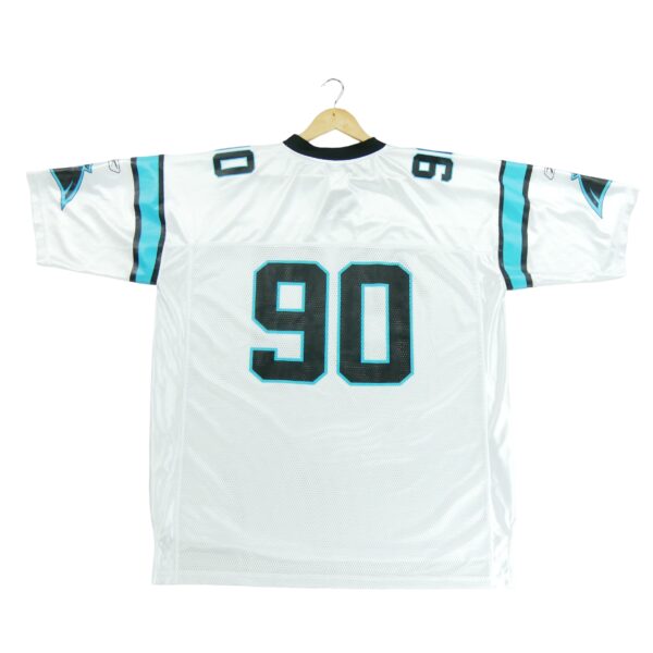 Maillot manches courtes homme blanc Reebok Equipe Carolina Panthers