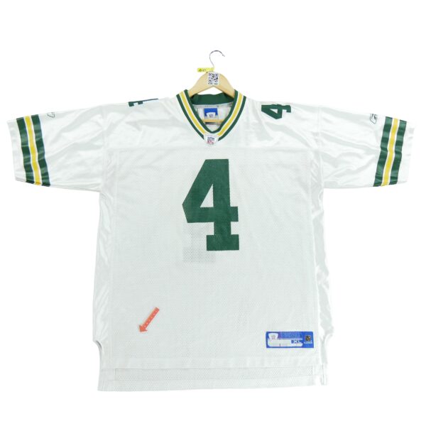 Maillot manches courtes homme blanc Reebok Equipe Green Bay Packers