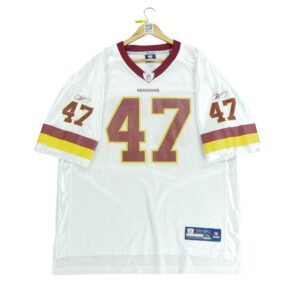 Maillot manches courtes homme blanc Reebok Equipe Washington Redskins