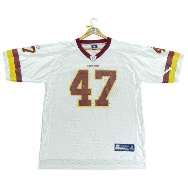 Maillot manches courtes homme blanc Reebok Equipe Washington Redskins