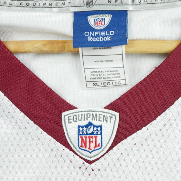 Maillot manches courtes homme blanc Reebok Equipe Washington Redskins