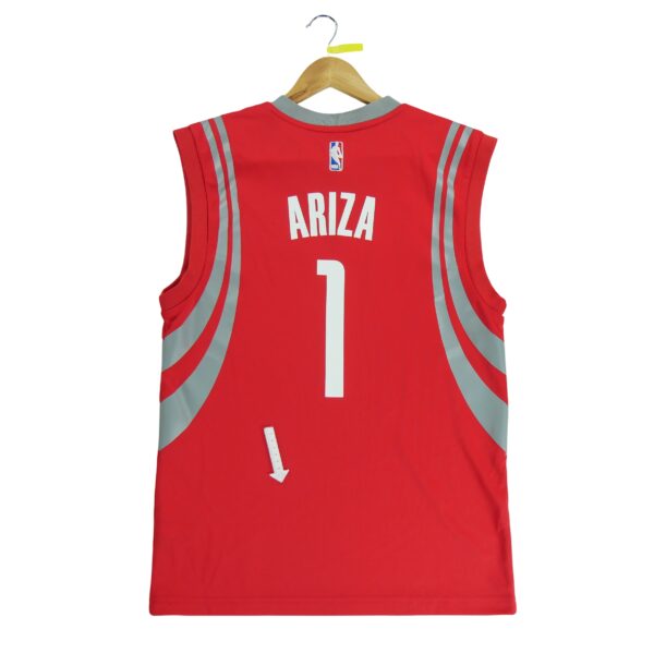 Maillot manches courtes homme rouge Adidas Equipe Houston Rockets