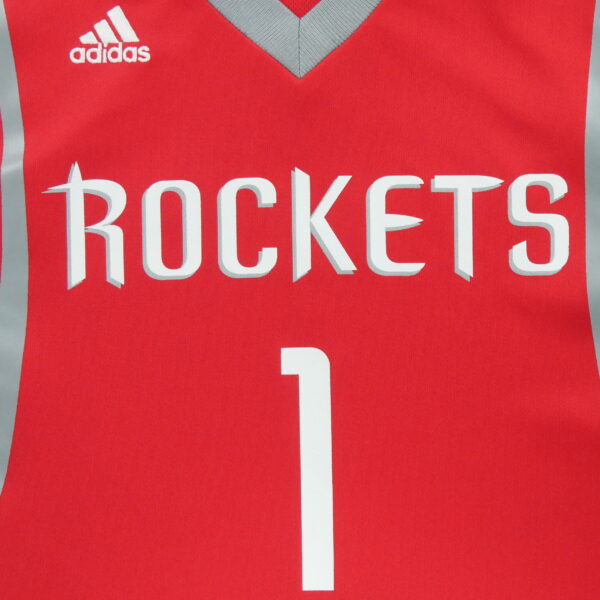 Maillot manches courtes homme rouge Adidas Equipe Houston Rockets