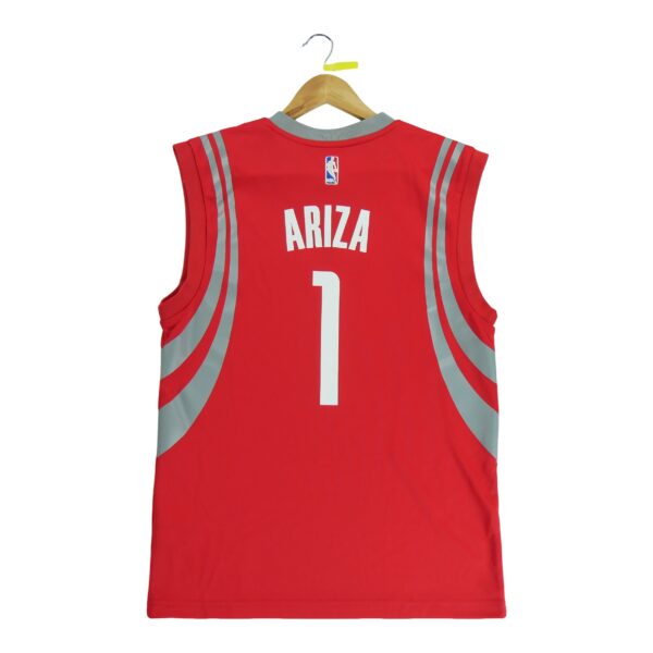 Maillot manches courtes homme rouge Adidas Equipe Houston Rockets