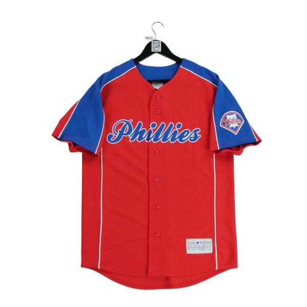 Maillot manches courtes homme rouge MLB Equipe Philadelphie Phillies