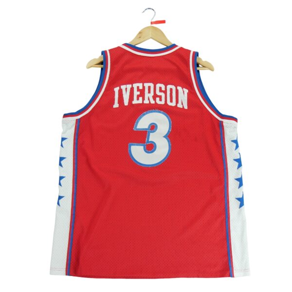 Maillot sans manches homme rouge Nike Equipe Philadelphie 76ers Sixers