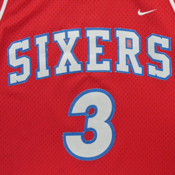 Maillot sans manches homme rouge Nike Equipe Philadelphie 76ers Sixers