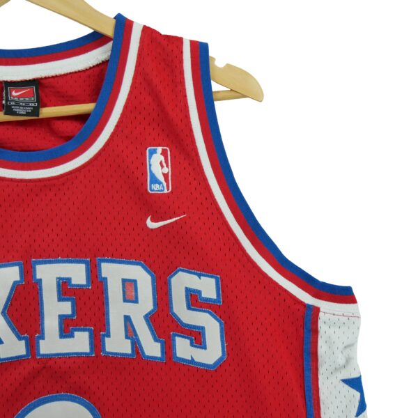 Maillot sans manches homme rouge Nike Equipe Philadelphie 76ers Sixers