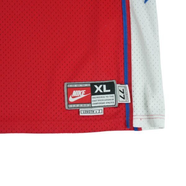 Maillot sans manches homme rouge Nike Equipe Philadelphie 76ers Sixers