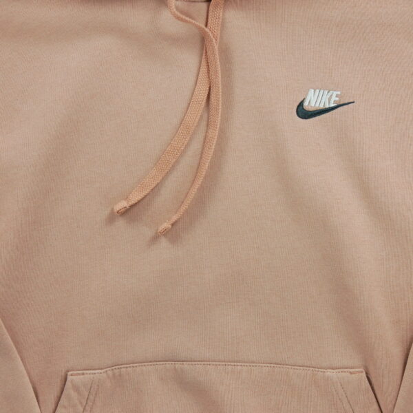 Sweat a capuche femme manches longues rose Nike Col Rond