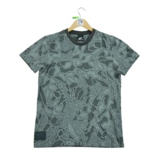 T shirt manches courtes homme gris Adidas Motif a motifs Col Rond