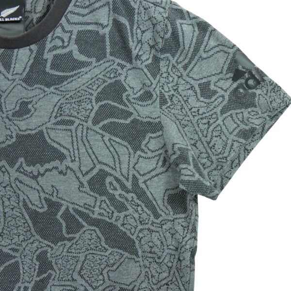 T shirt manches courtes homme gris Adidas Motif a motifs Col Rond