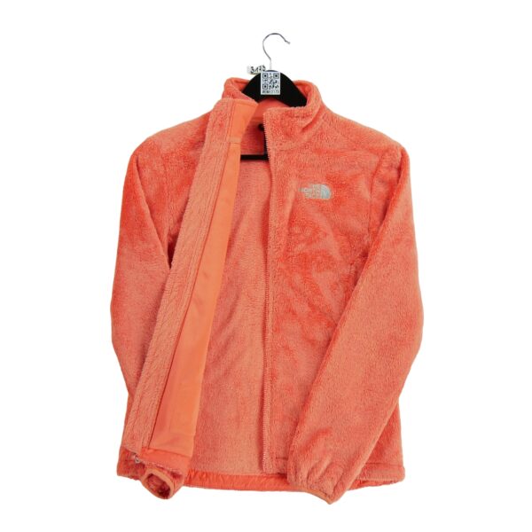 Veste polaires femme manches longues orange The North Face Col Montant